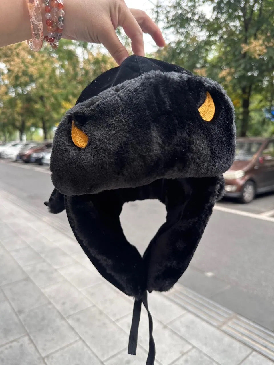 WEATHER EMBROIDERED USHANKA HAT