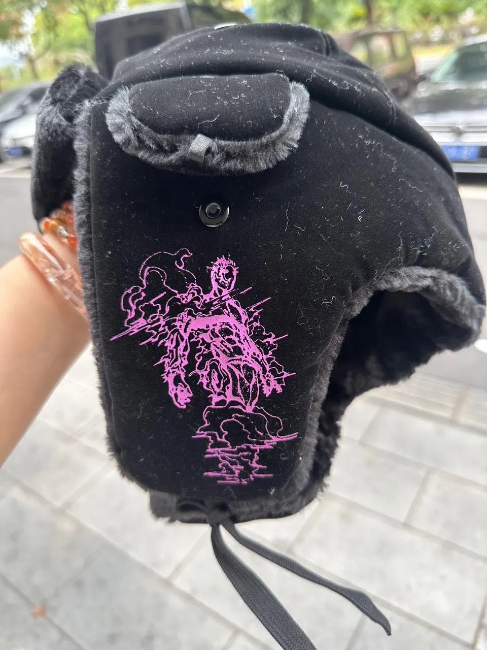 WEATHER EMBROIDERED USHANKA HAT